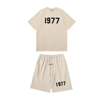 Essentials Short Set Cielo Blanco 1977