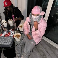 Conjunto Trapstar Negro Rosa