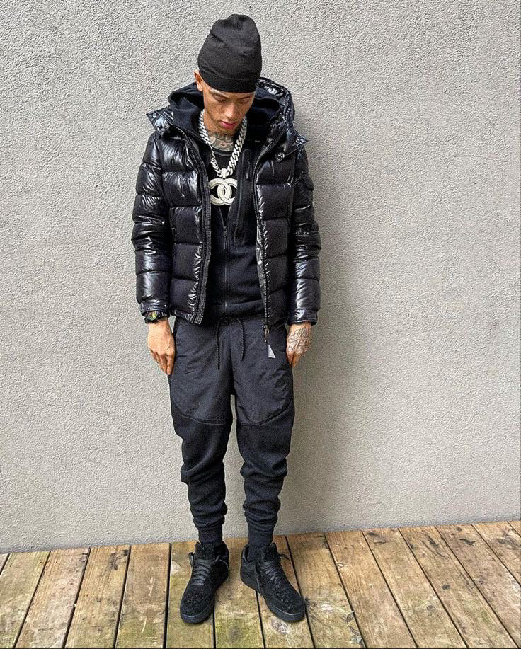 Maya Jacket Liso Negro