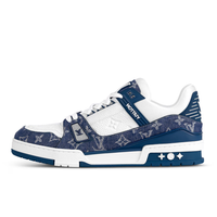 Monogram Blue Trainer Monograma Azul Marino Blanco