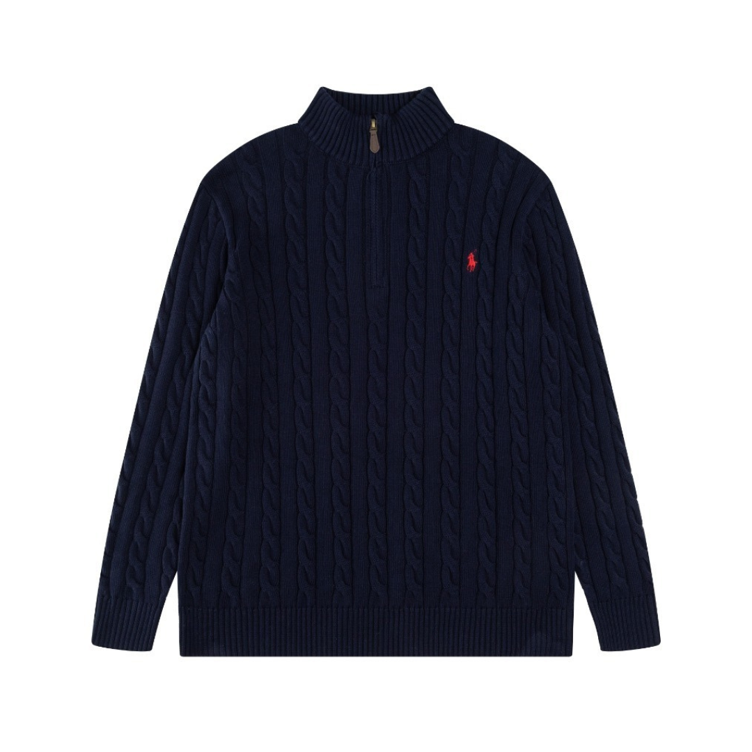Camiseta Polo Ralph Lauren Azul Marino Cable Negro Rojo