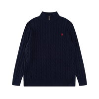 Camiseta Polo Ralph Lauren Azul Marino Cable Negro Rojo