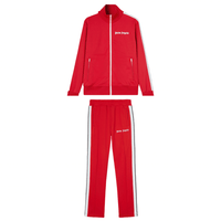 Conjunto Palm Angels Rojo Monograma Rojo