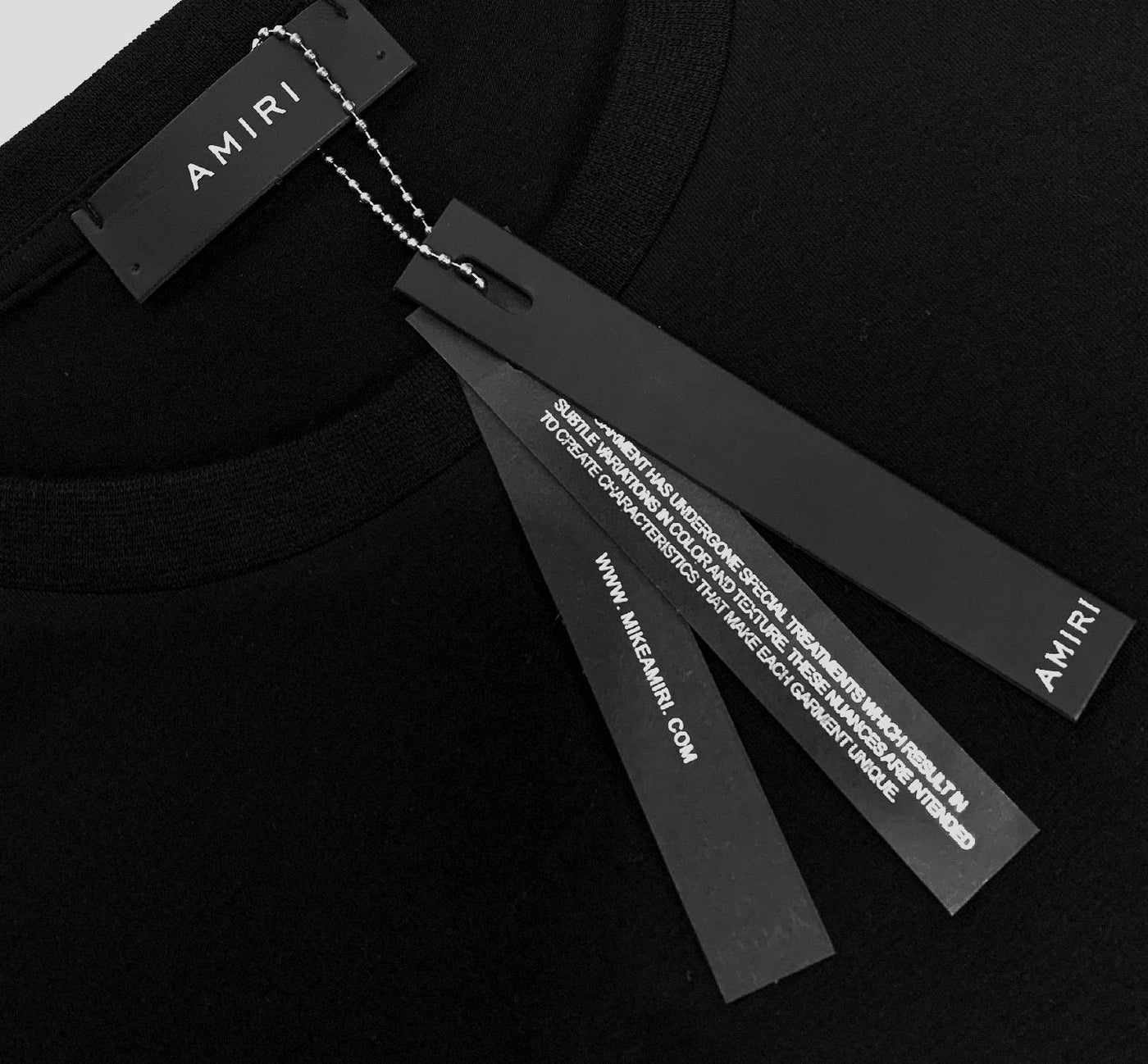 Amr Paint Splatter T-shirt Negro