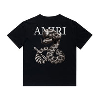 Amr Snake T-shirt Negro