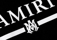 Amr Logo T-shirt Negro