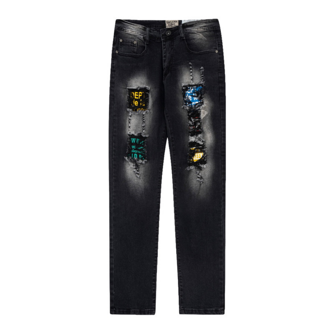 Gallery Dpt. Paint Jeans Naranja Camo
