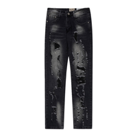 Gallery Dpt. Paint Jeans Negro Roturas