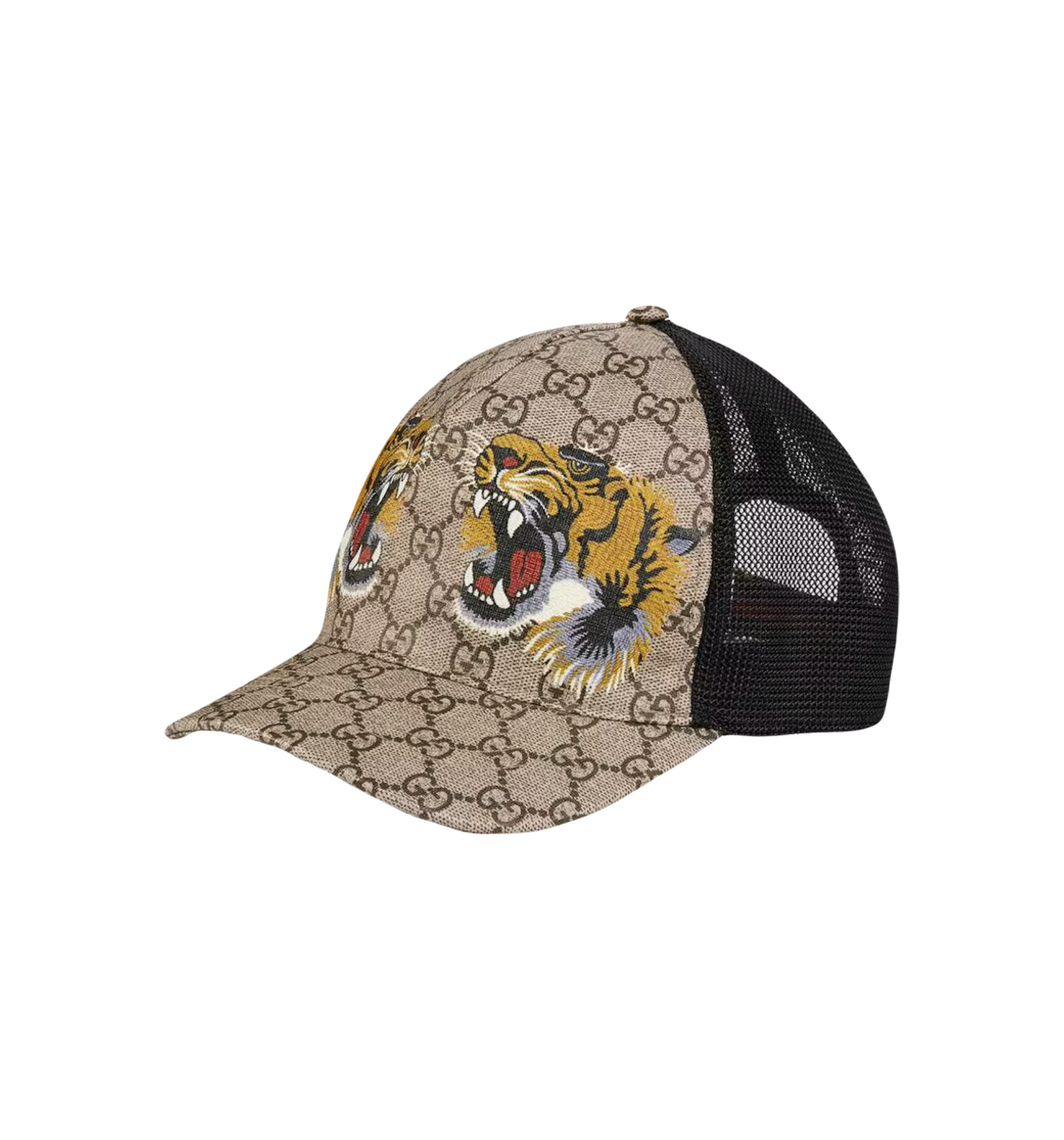 Polychromatic Tiger Cap Monograma Marron