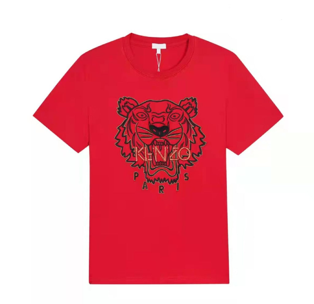 Tiger T-shirt Tigre Rojo Negro