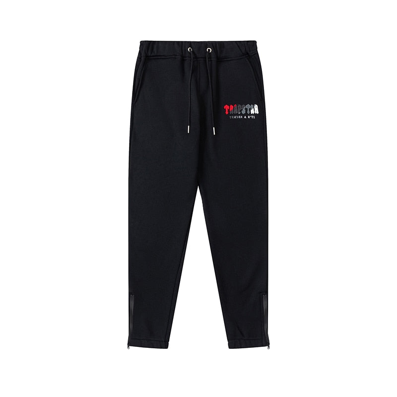 Conjunto Trapstar Negro Negro Rojo