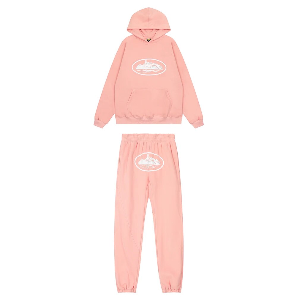 Alcatraz Monogram Tracksuit Cielo Rosa