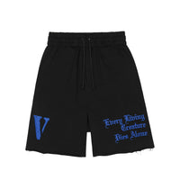 Pantalon Vlone Negro/Azul