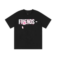 Camiseta Vlone Negro Rosa
