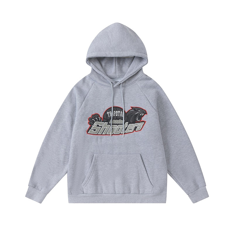 Conjunto Trapstar Gris Gris Rojo