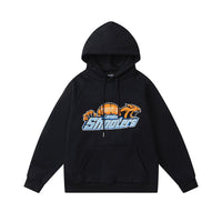 Conjunto Trapstar Negro Negro Naranja