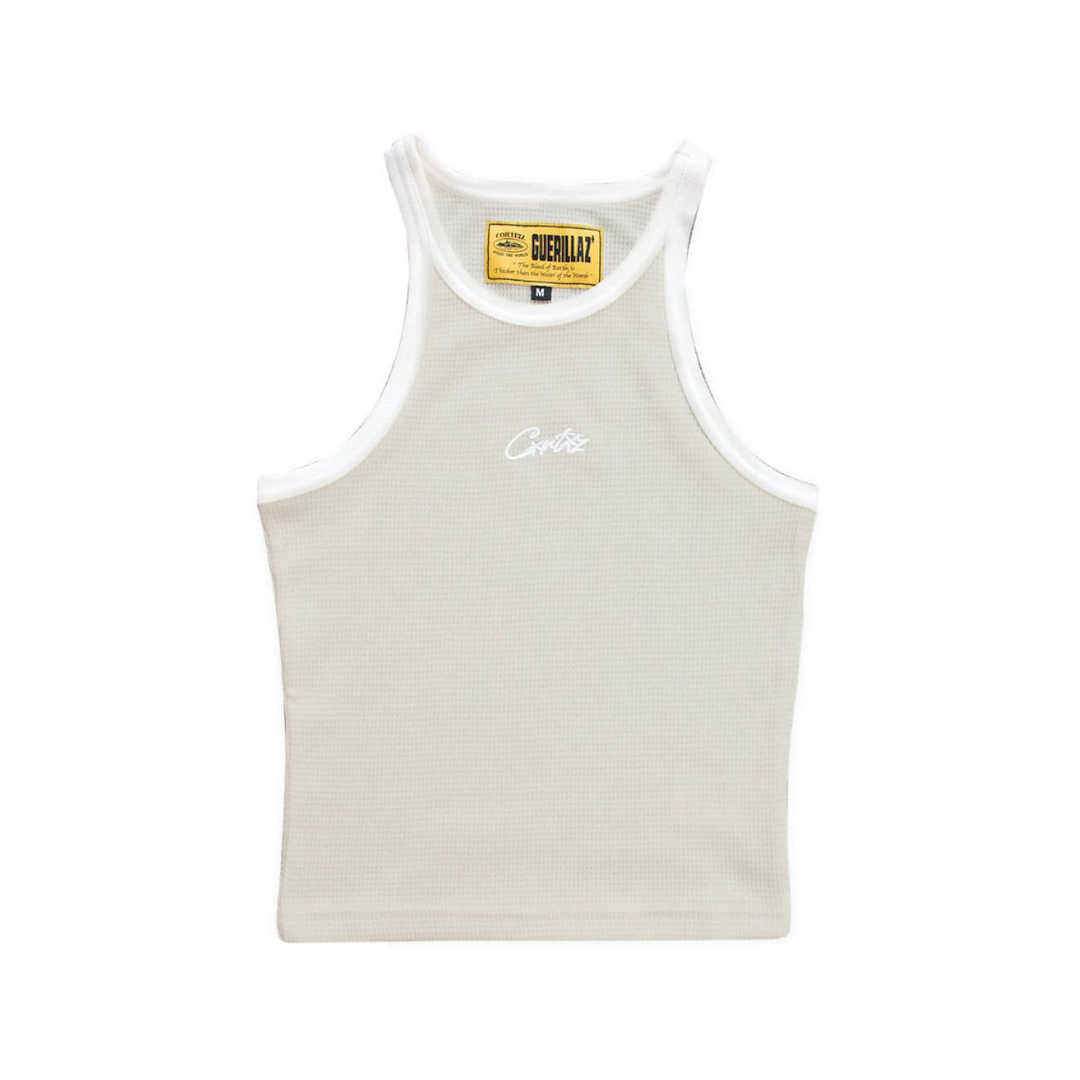 Womens Allstarz Contrast Cream Tank Top · Nova Neta · Nova Neta