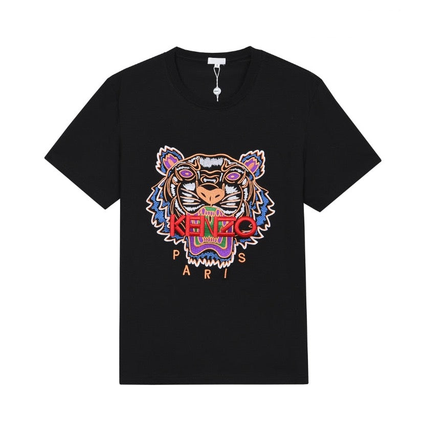 Tiger T-shirt Tigre Negro Blanco Rojo