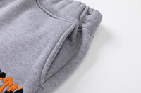 Conjunto Trapstar Gris Gris Naranja