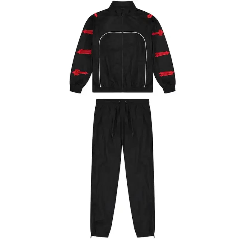 Irongate T Shellsuit Black Red Tracksuit · Trapstar · Nova Neta