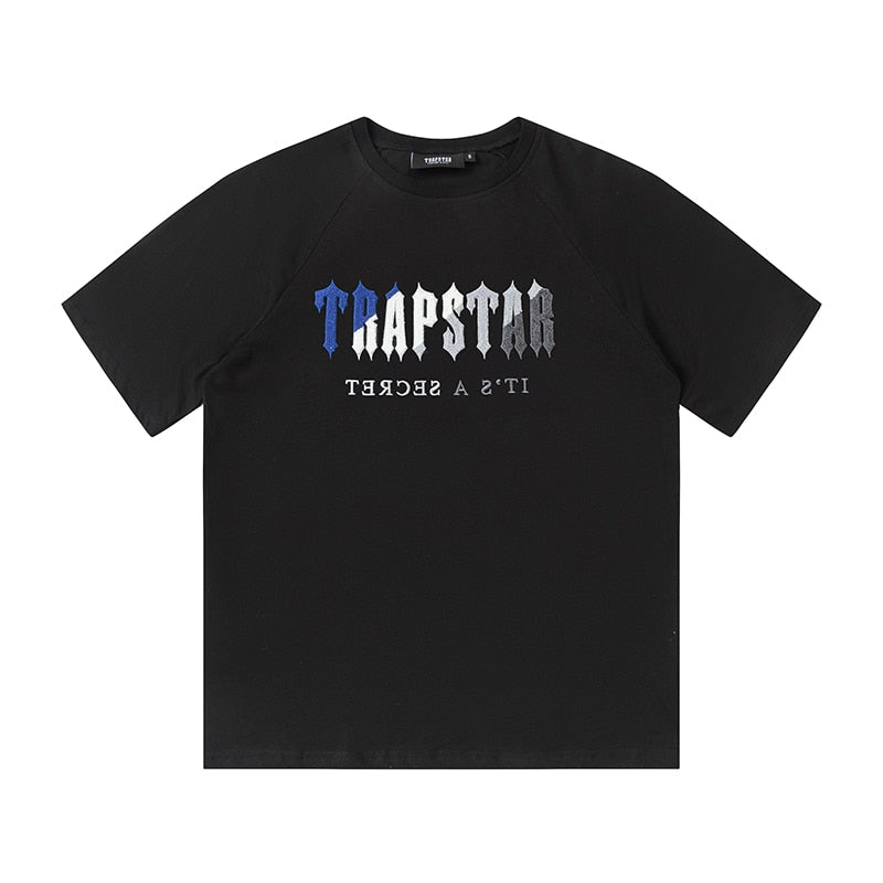 Conjunto Trapstar Negro Azul Negro