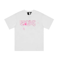 Camiseta Vlone Negro Rosa