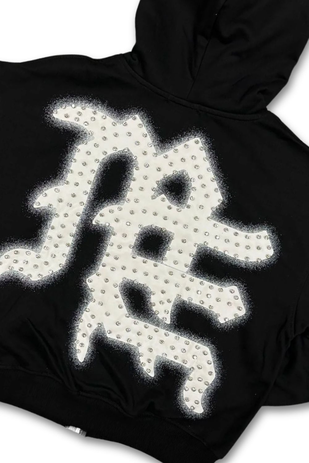 Mixed Emotion "Emotions Never Die" Zip Hoodie · Negro