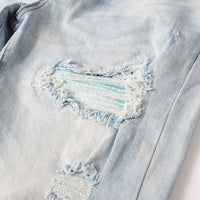 Amr Blue Gradient Jeans Azul 2