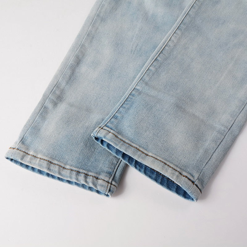Amr Blue Gradient Jeans Azul 2