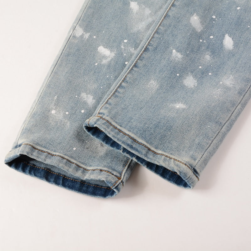 Amr Black Diamonds Jeans Negro