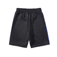 Pantalon Palm Angels Negro Corto Negro Con Rayas