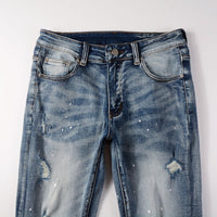 Amr Palm Blue Jeans
