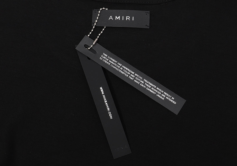 Amr Paisley Star T-shirt Blanco