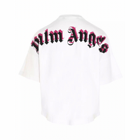 Palm Angels Palm T-shirt - Blanco Camo Blanco Rojo