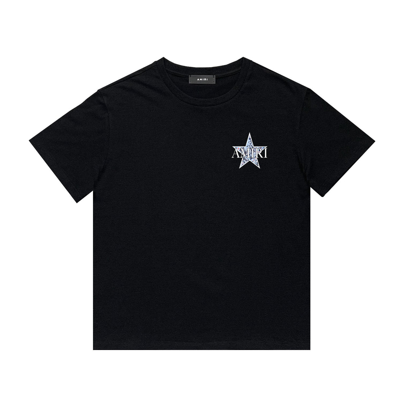 Amr Paisley Star T-shirt Blanco