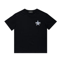 Amr Paisley Star T-shirt Blanco