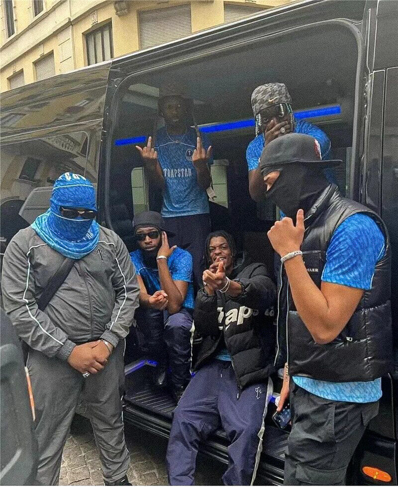 Camiseta Trapstar Azul Azul