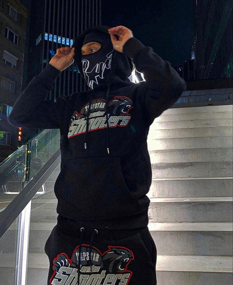 London Shooters Black Red Tracksuit · Trapstar · Nova Neta
