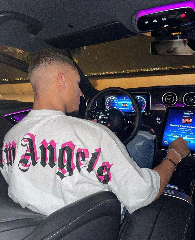 Palm Angels Palm T-shirt - Blanco Camo Blanco Rojo