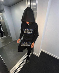 Conjunto Trapstar Negro Negro Azul 2