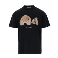 Palm Angels Palm Bear T-shirt - Negro Liso Negro Camo Rosa
