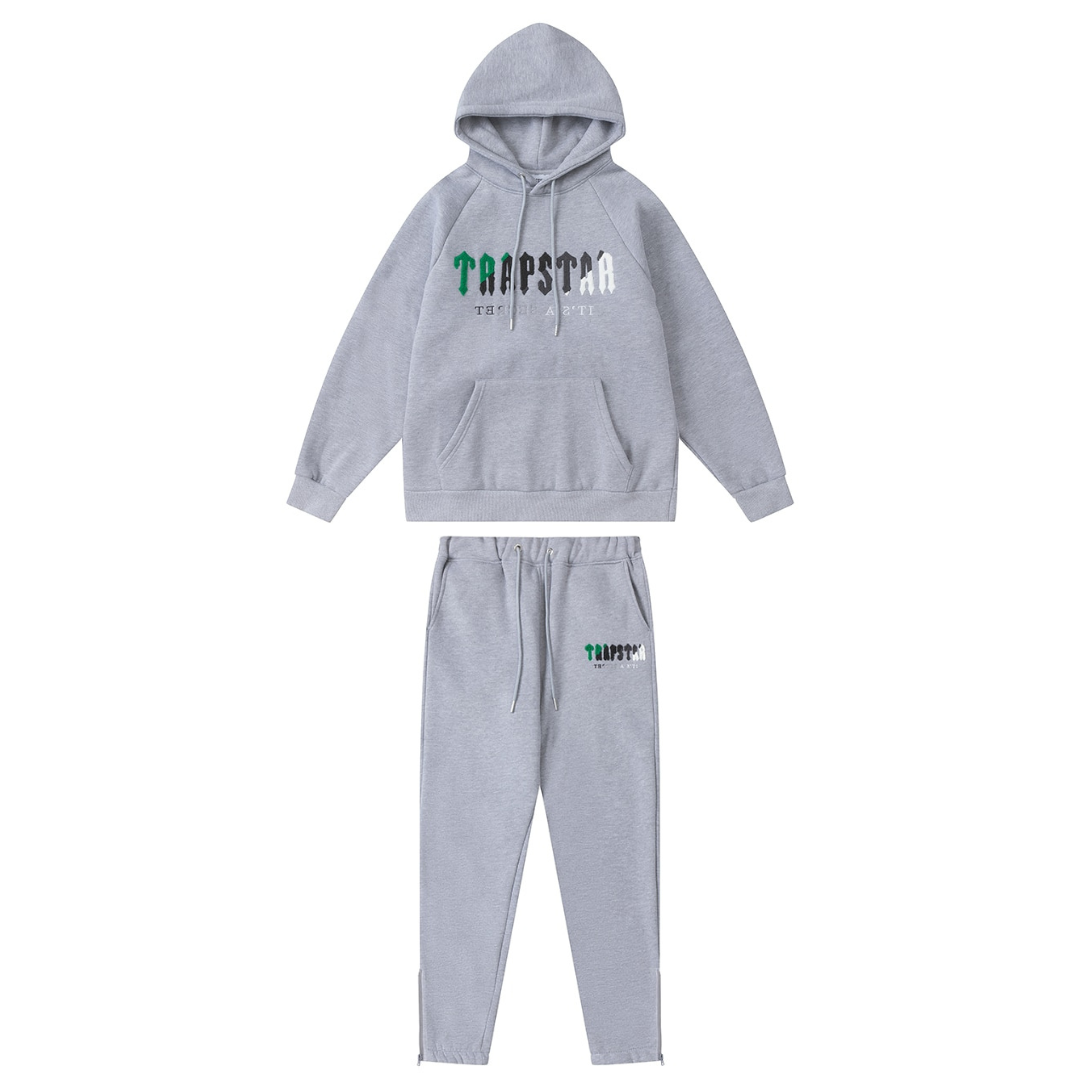 Conjunto Trapstar Gris Gris Verde
