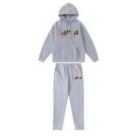 Conjunto Trapstar Gris Gris Naranja