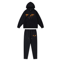Conjunto Trapstar Negro Negro Naranja 2