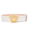 Cinturon Versace Medusa Blanco