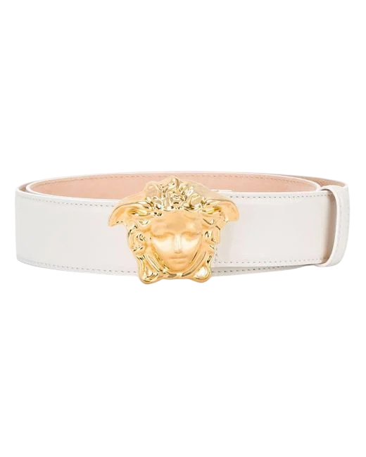 Cinturon Versace Medusa Blanco