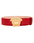 Cinturon Versace Medusa Rojo